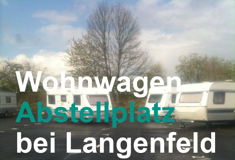 Wohnwagenabstellplatz bei Langenfeld